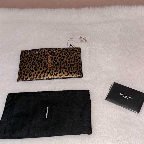 Ysl leopard print clutch - Picture 9 of 10